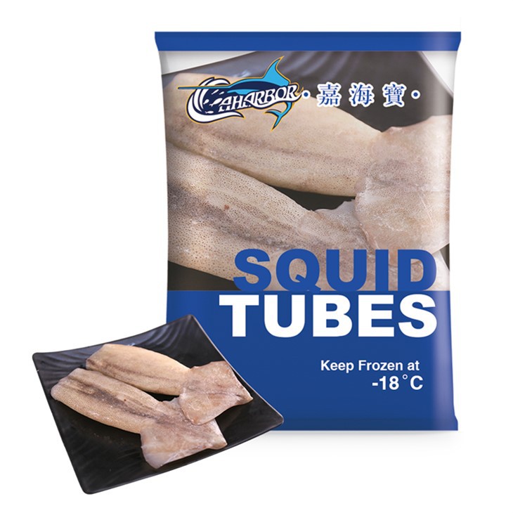 หลอดปลาหมึก Illex แช่แข็ง