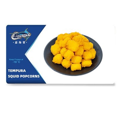 ป๊อปคอร์นปลาหมึกเทมปุระ